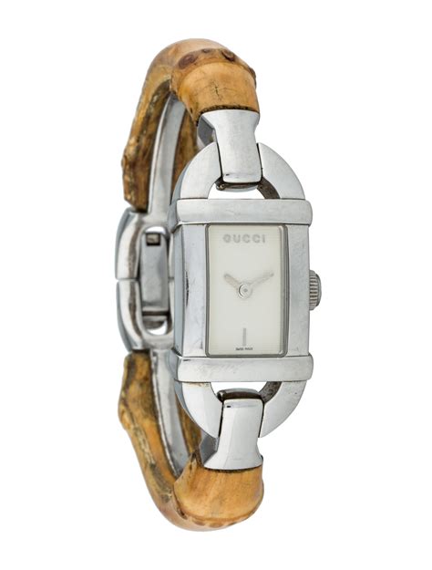 gucci bamboo watch replica|gucci bezel watches for women.